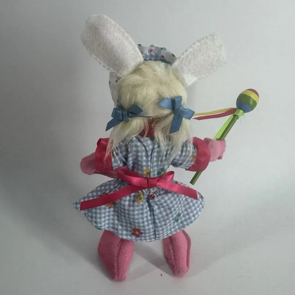 2013 Annalee Doll Easter Parade Girl Bunny 9”